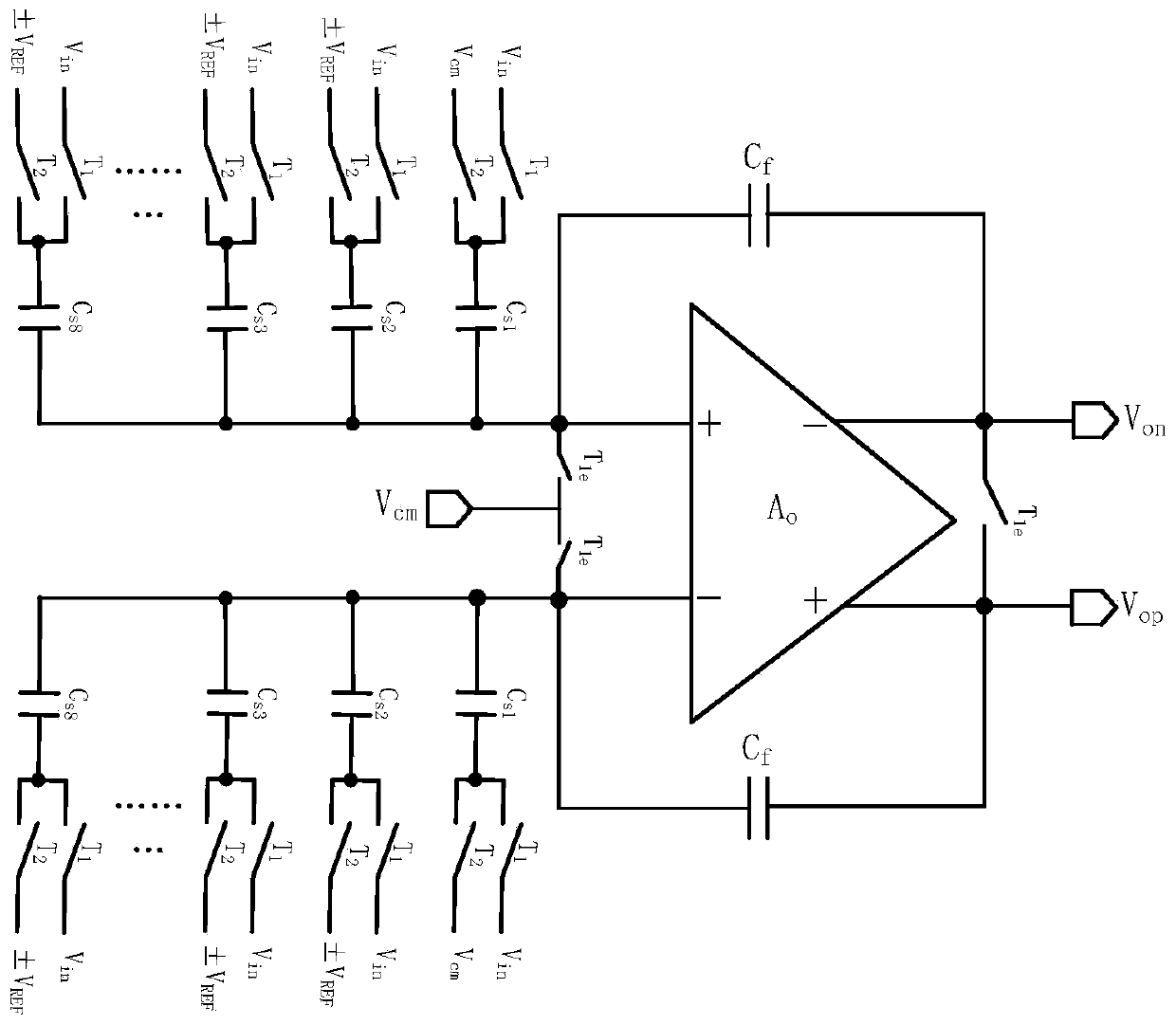 Timing control method of 3bit pipelined adc