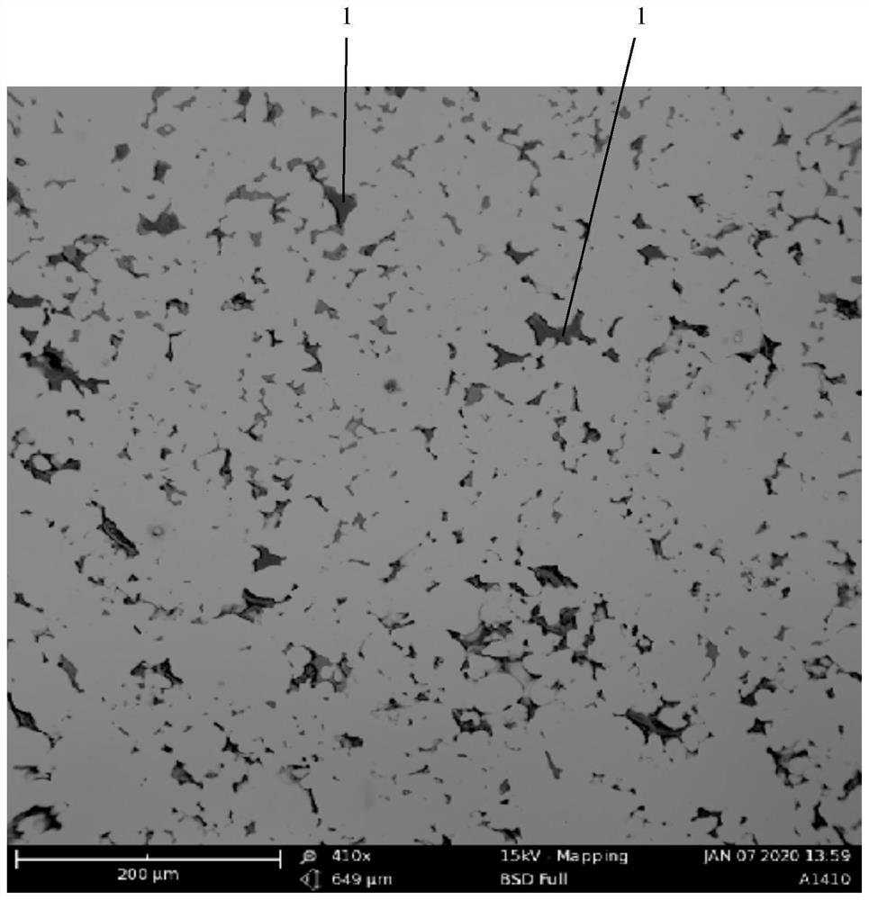 A kind of sealing method of powder metallurgy chromium alloy fuel cell connector