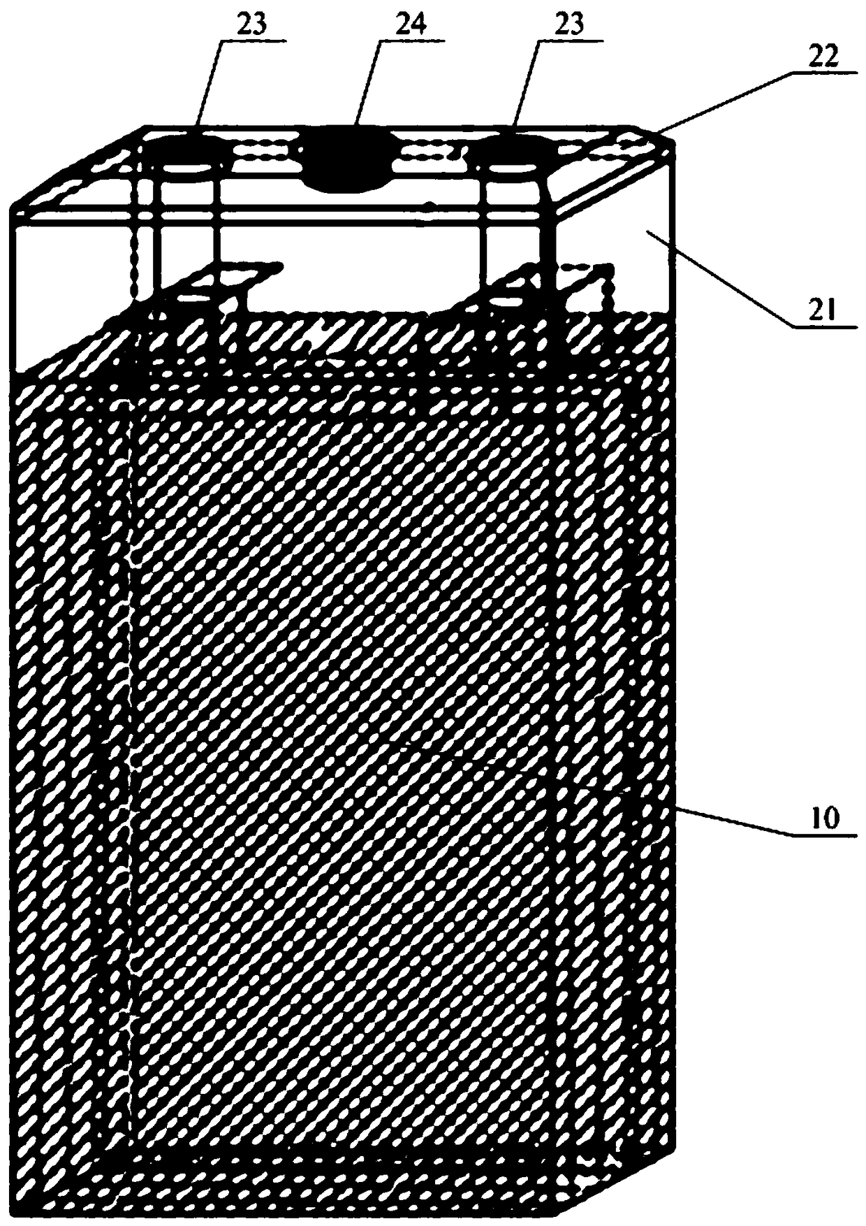 High-power lead-acid storage battery, polar group component and polar group component manufacturing technology