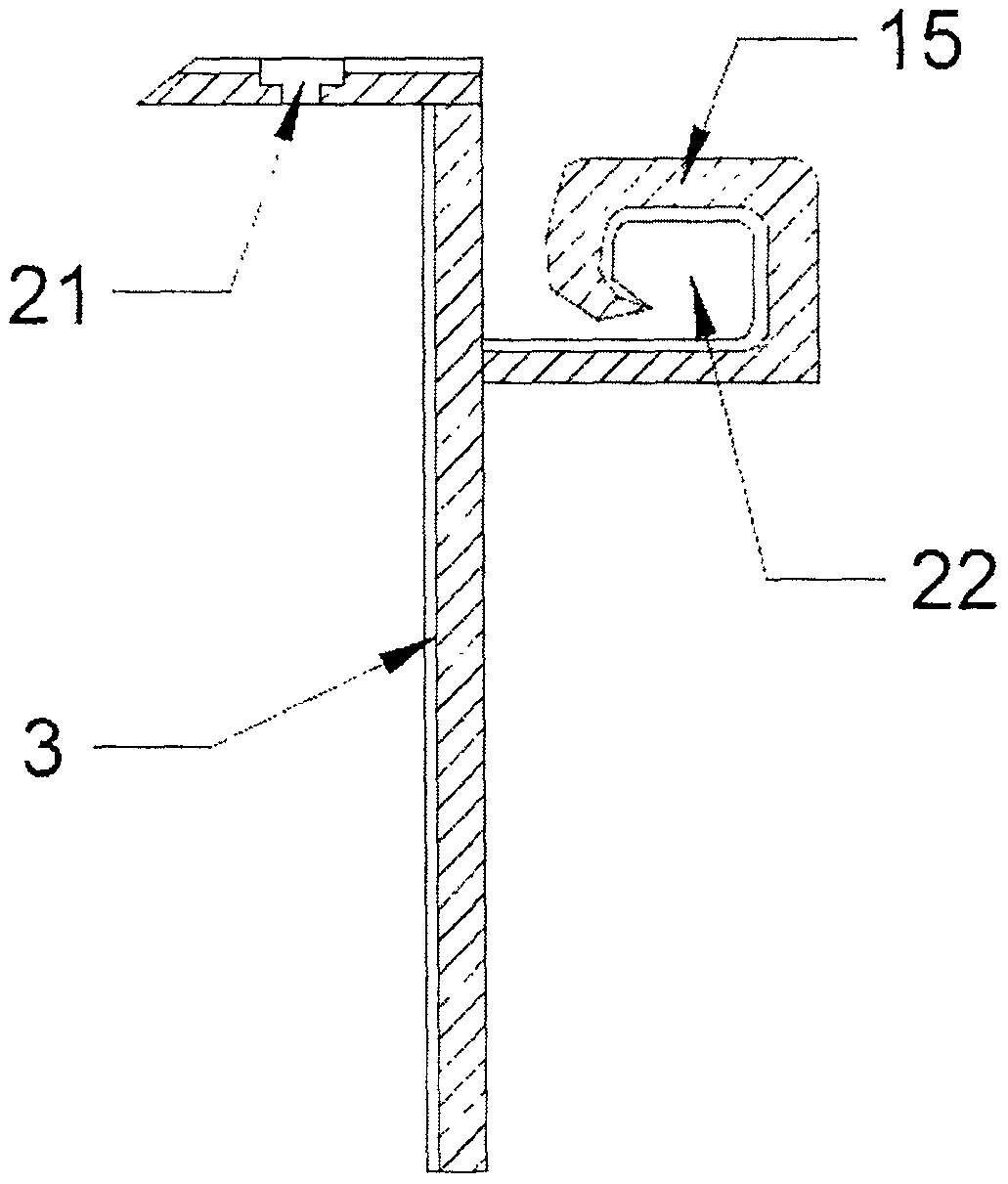 Damping closed type bridge expansion joint device