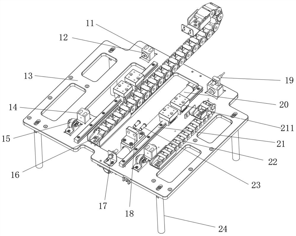 Multi-layer sliding rail composite motion mechanism and application thereof