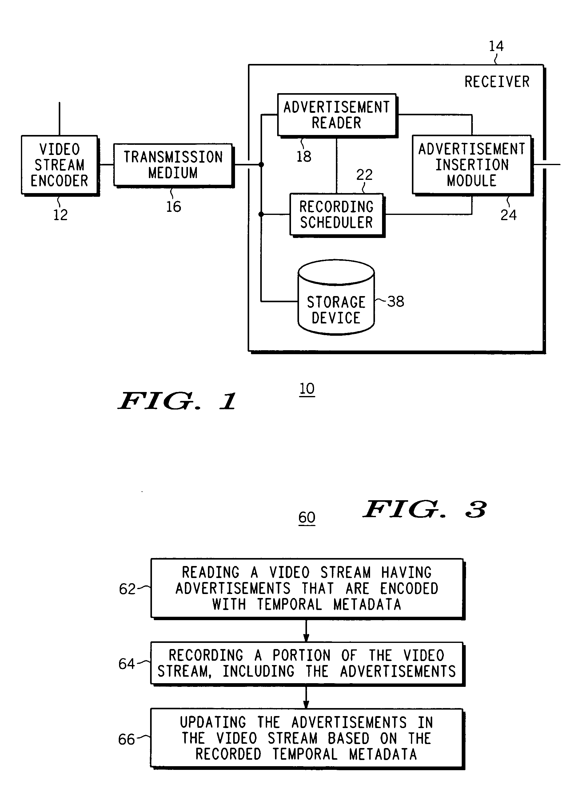 Method, apparatus and system for replacing advertisements in recorded video content