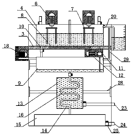 Production device of chloro-methoxy fat diethylene glycol dinitrate