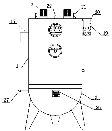 Production device of chloro-methoxy fat diethylene glycol dinitrate
