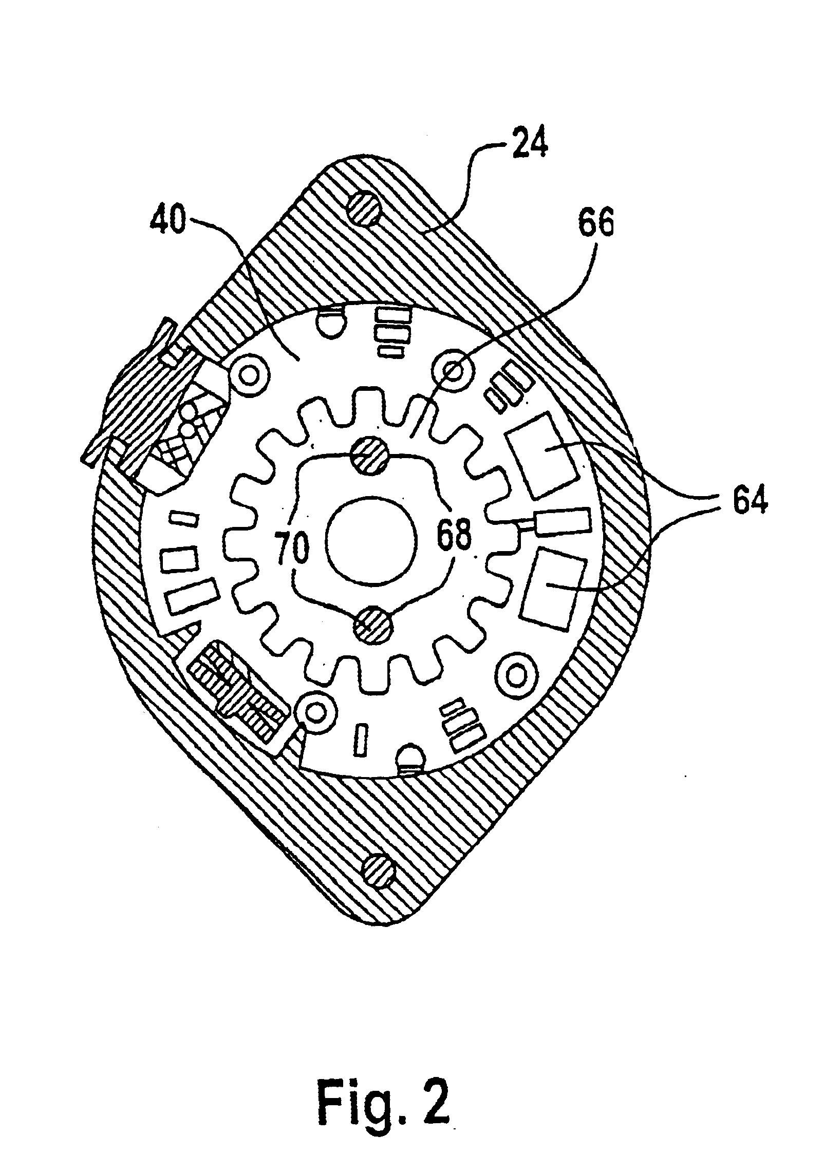 Actuating device, particularly for actuating locking differentials on vehicles