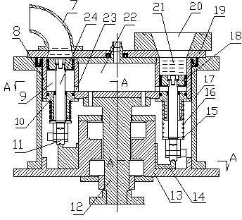 Emulsion explosive continuous filling and conveying piston pump