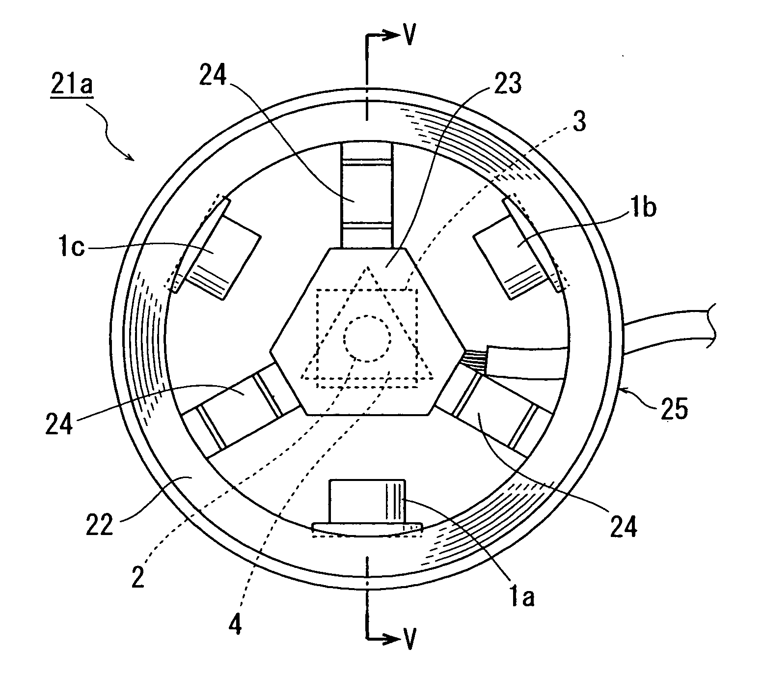 Optical displacement sensor and external force detecting device
