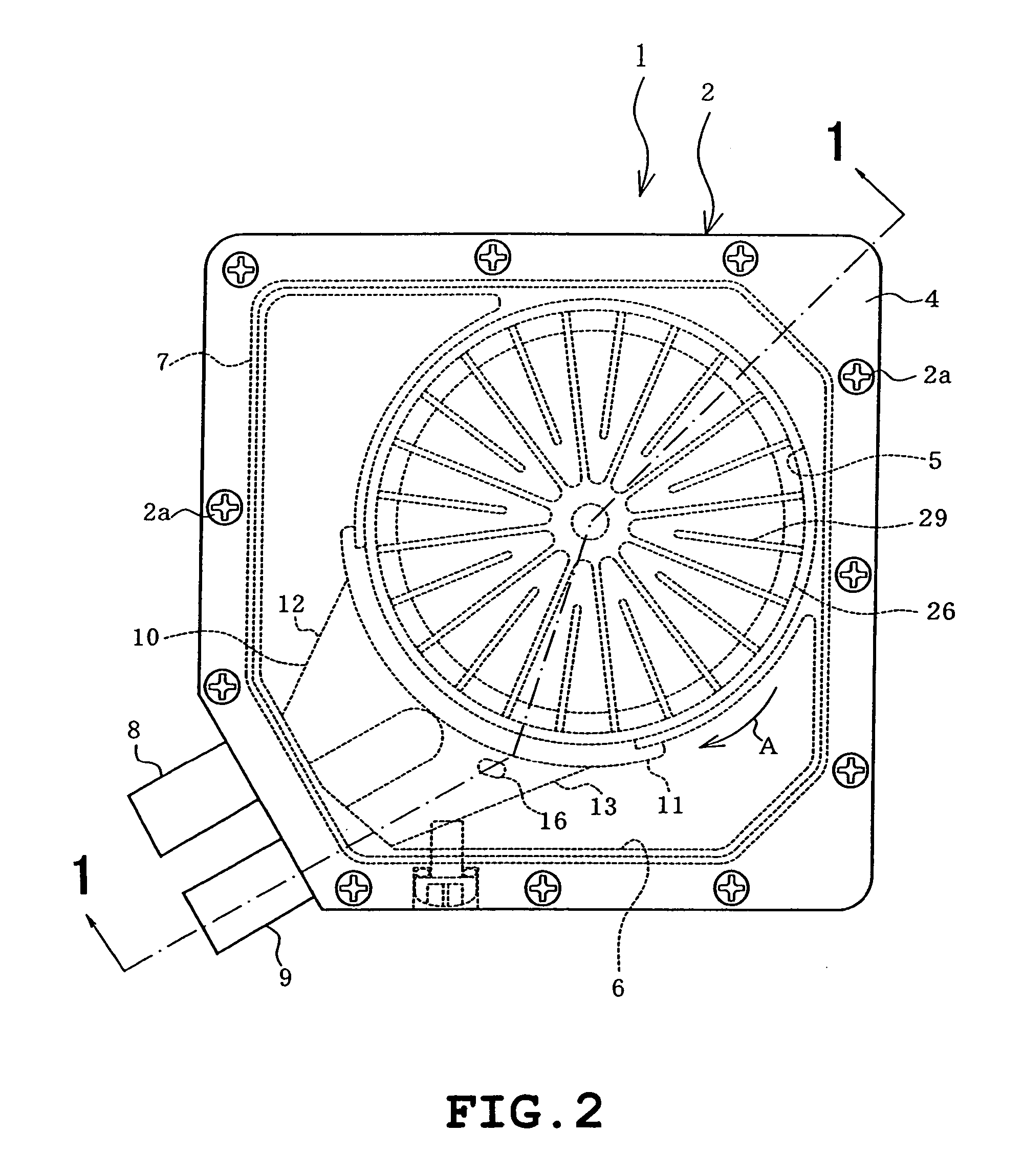 Fluid pump, cooling system and electrical appliance