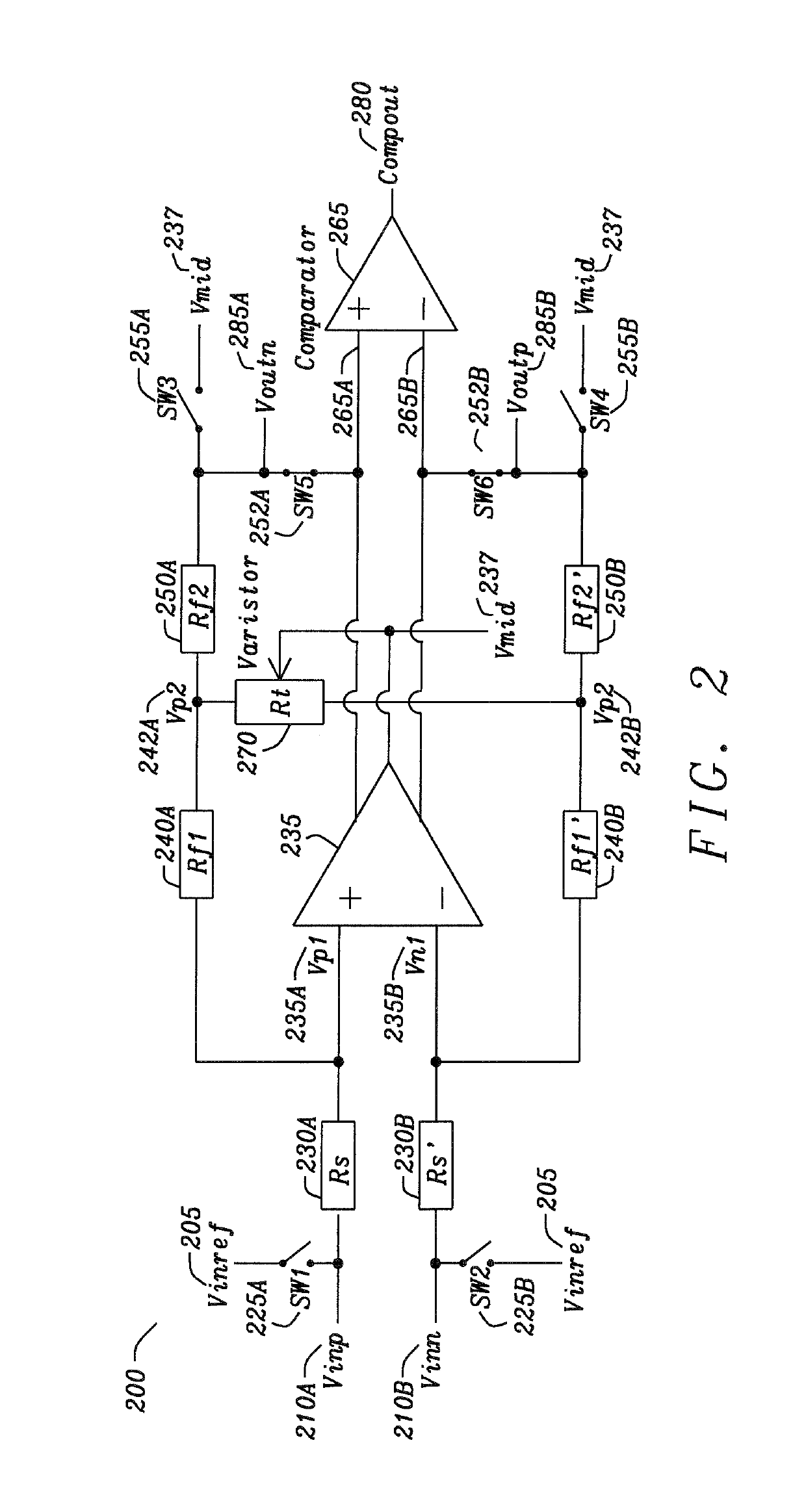 Circuit and method for a high common mode rejection amplifier by using a digitally controlled gain trim circuit