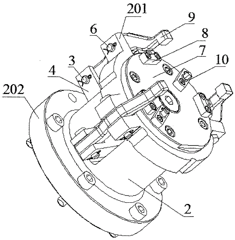 A Turning Fixture for Parts with Hanging Angle and Radial Irregularity