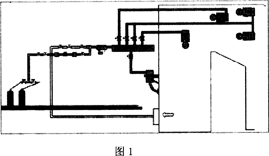 Unit individual type gas impulse ash blower