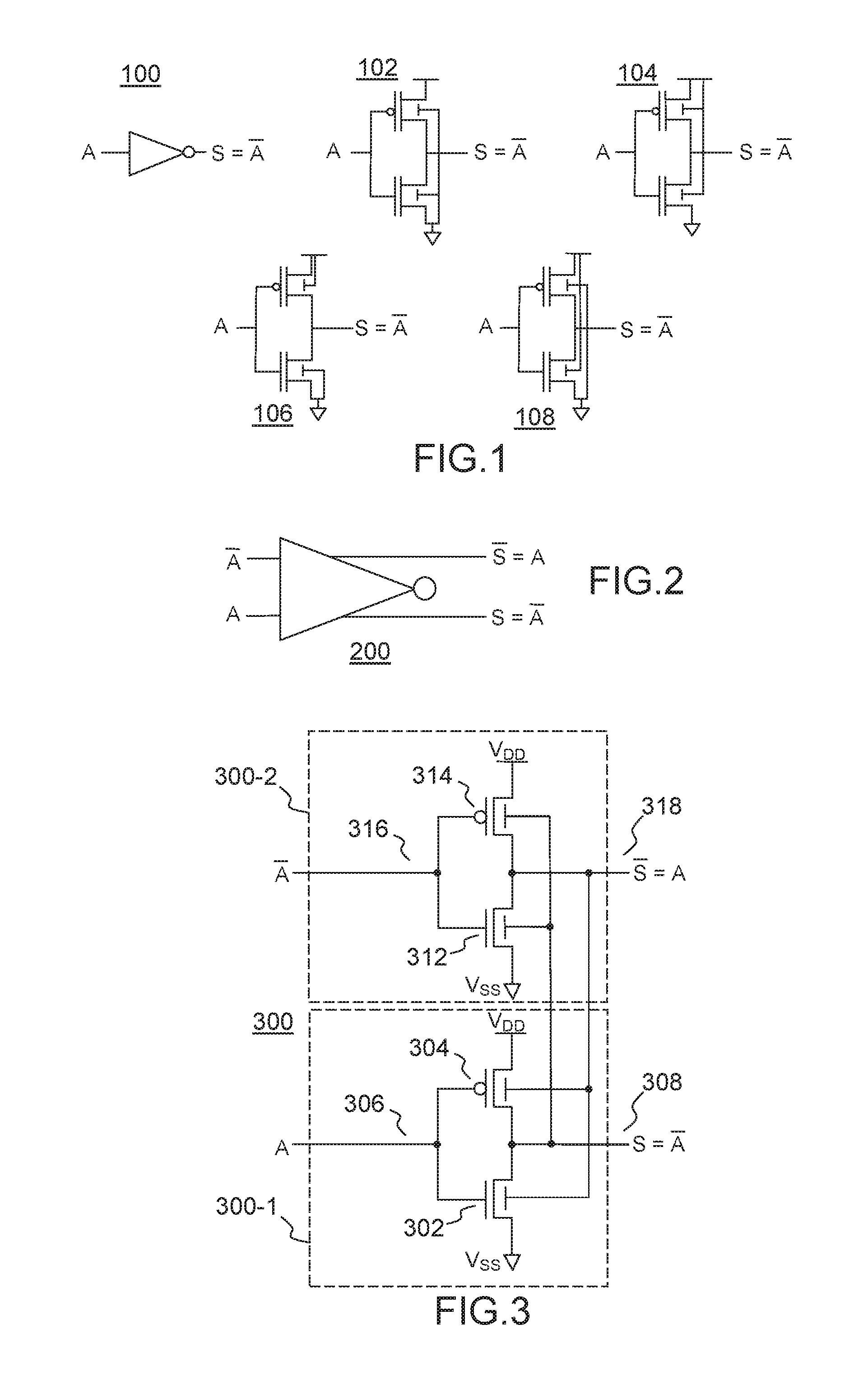 Method and device for auto-calibration of multi-gate circuits