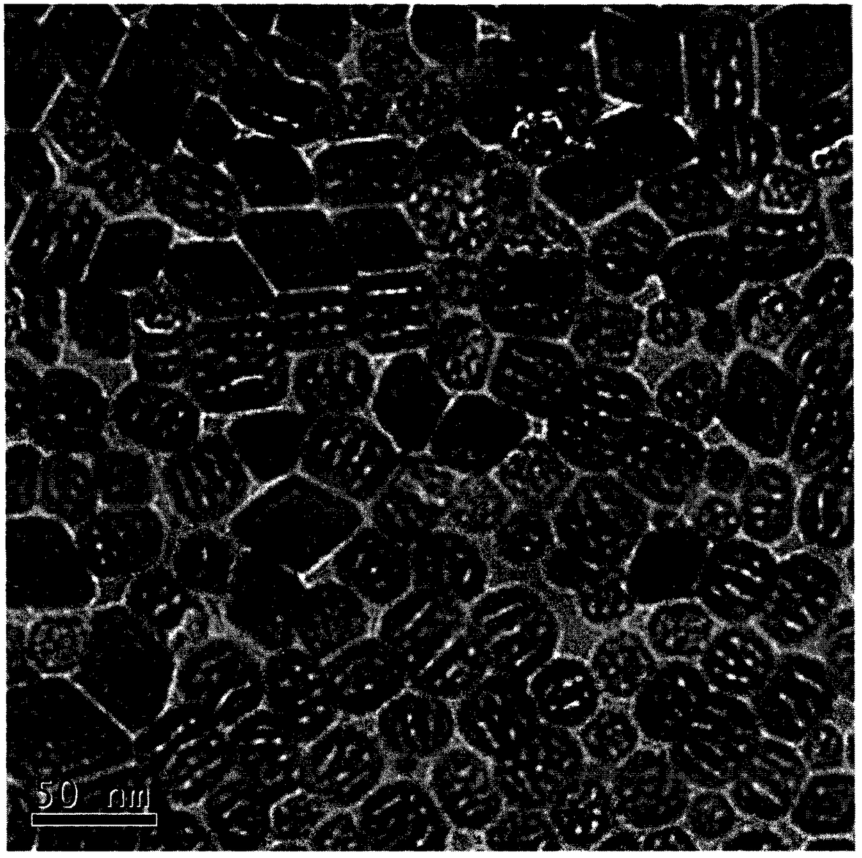 Porous rare earth doped Li4ZrF8 up-conversion nano crystal and preparation method thereof