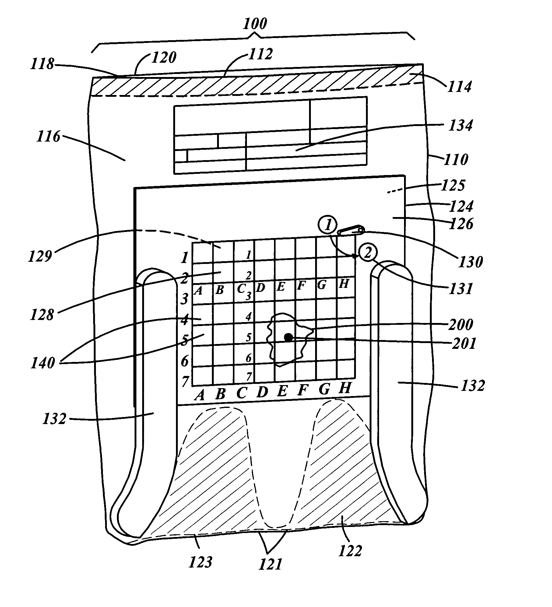 Method and apparatus for the storage of a tissue specimen