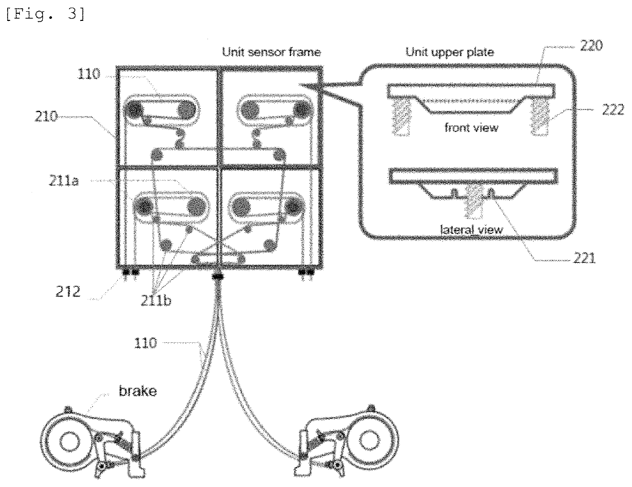 Wheelchair brake system