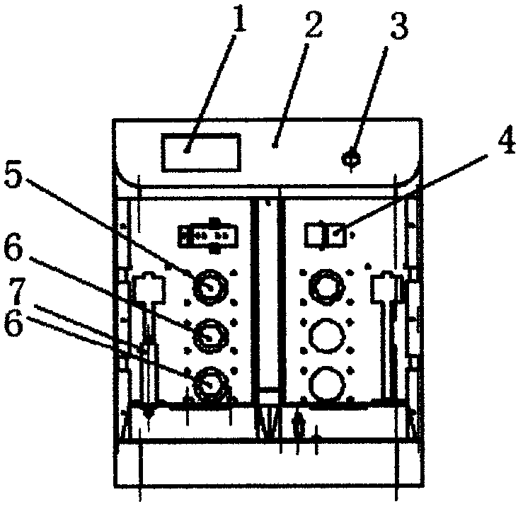 Immunoaffinity column operating device