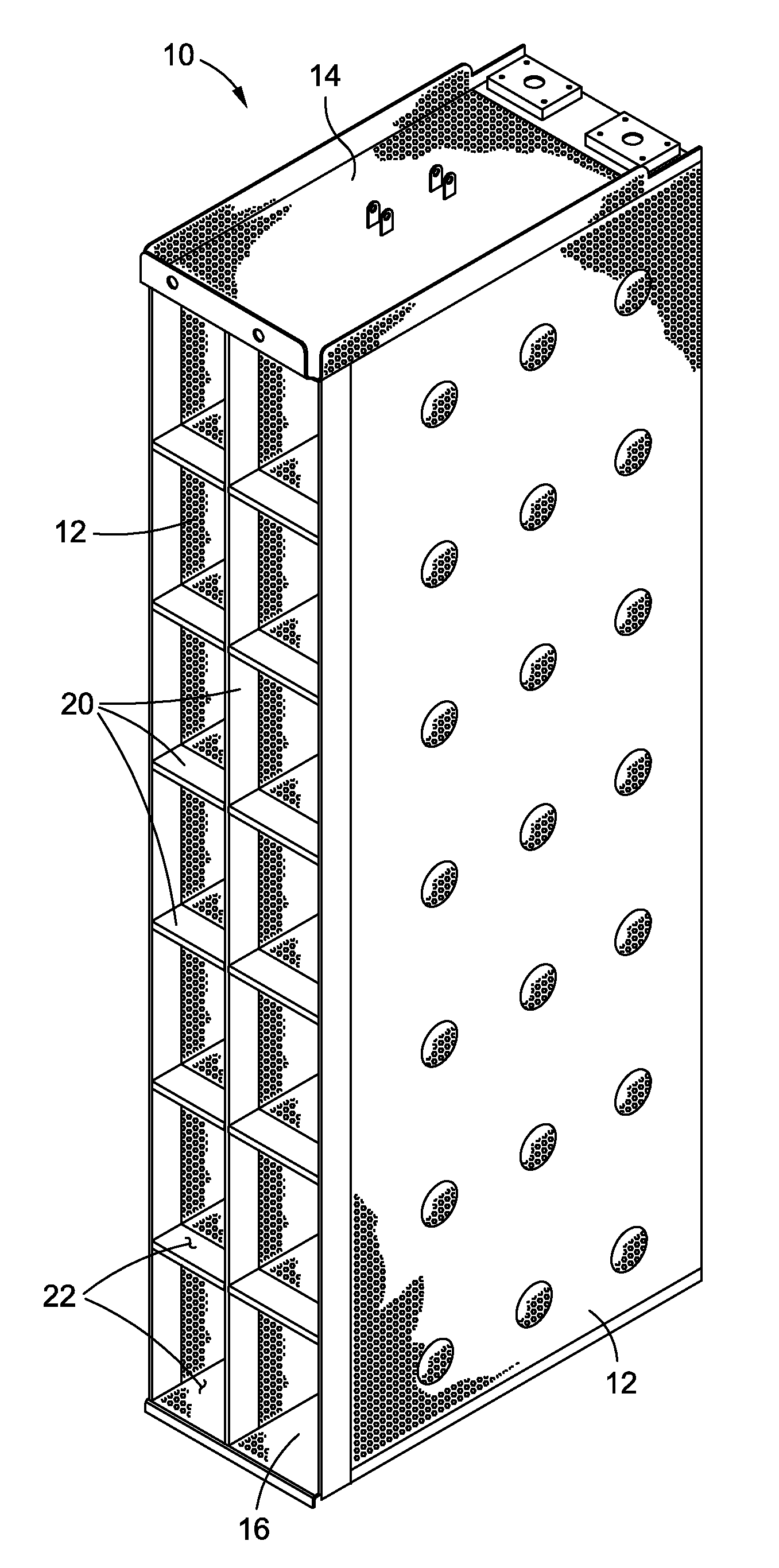 Enhanced nuclear sump strainer system