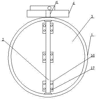 Glass fiber reinforced plastic pipe air valve