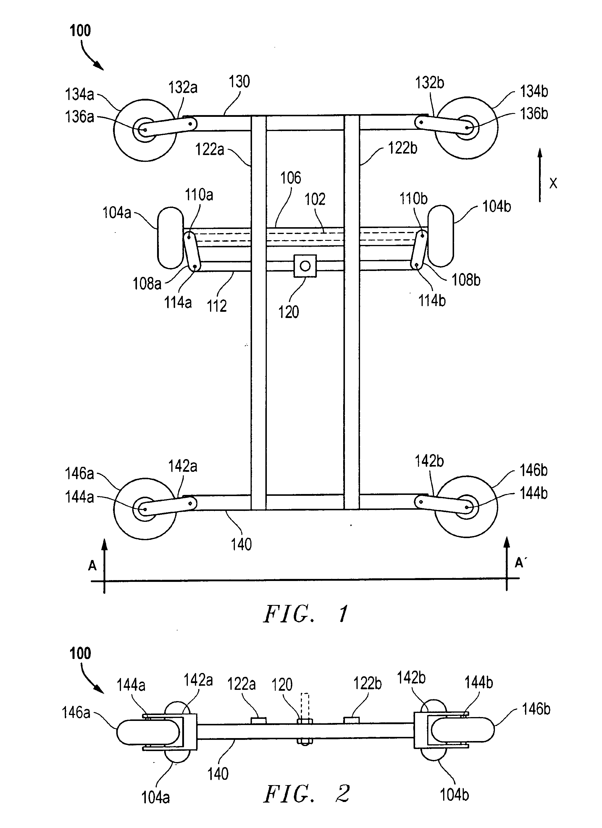 Dual-pivot steering system and method
