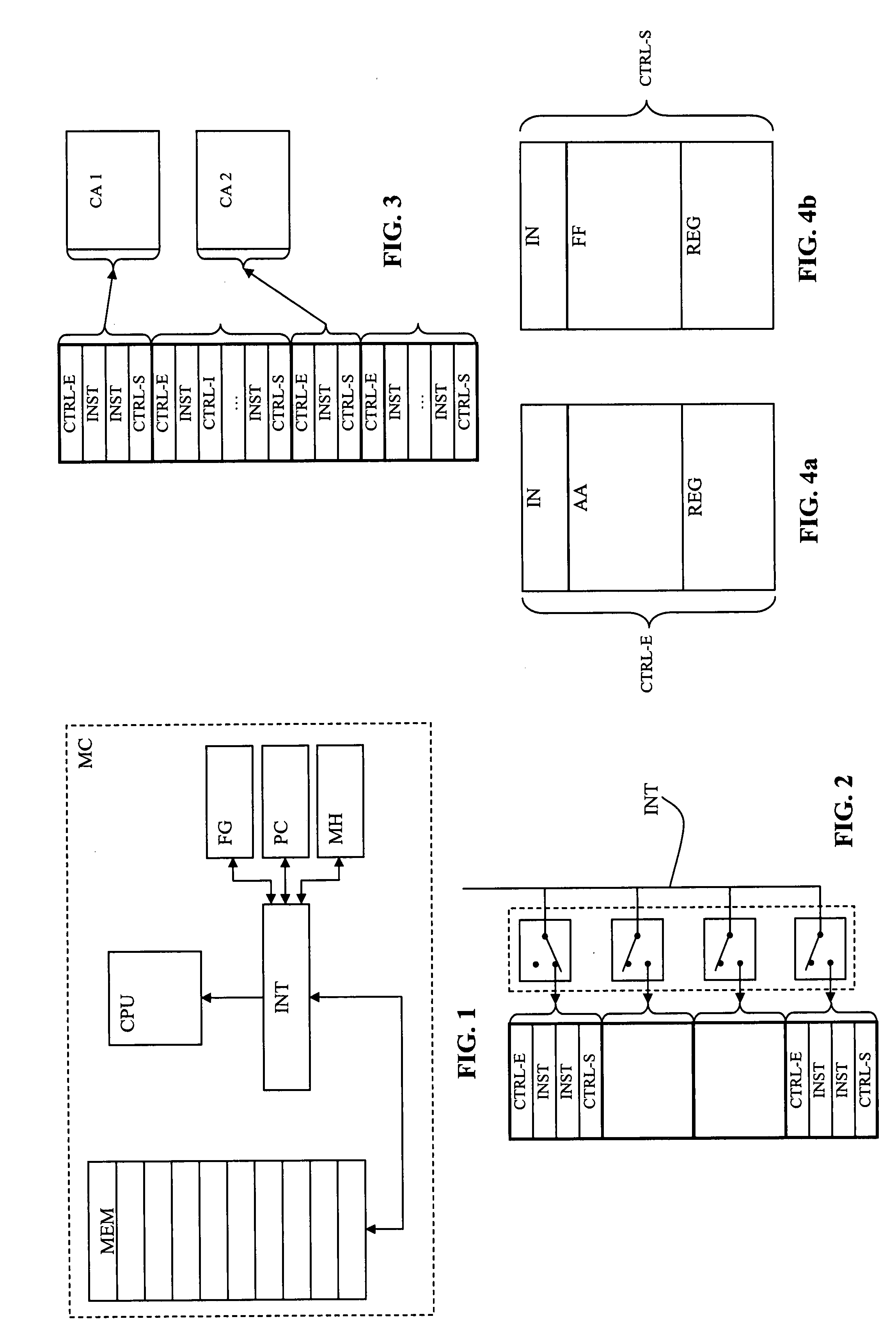 Method to control the execution of a program by a microcontroller