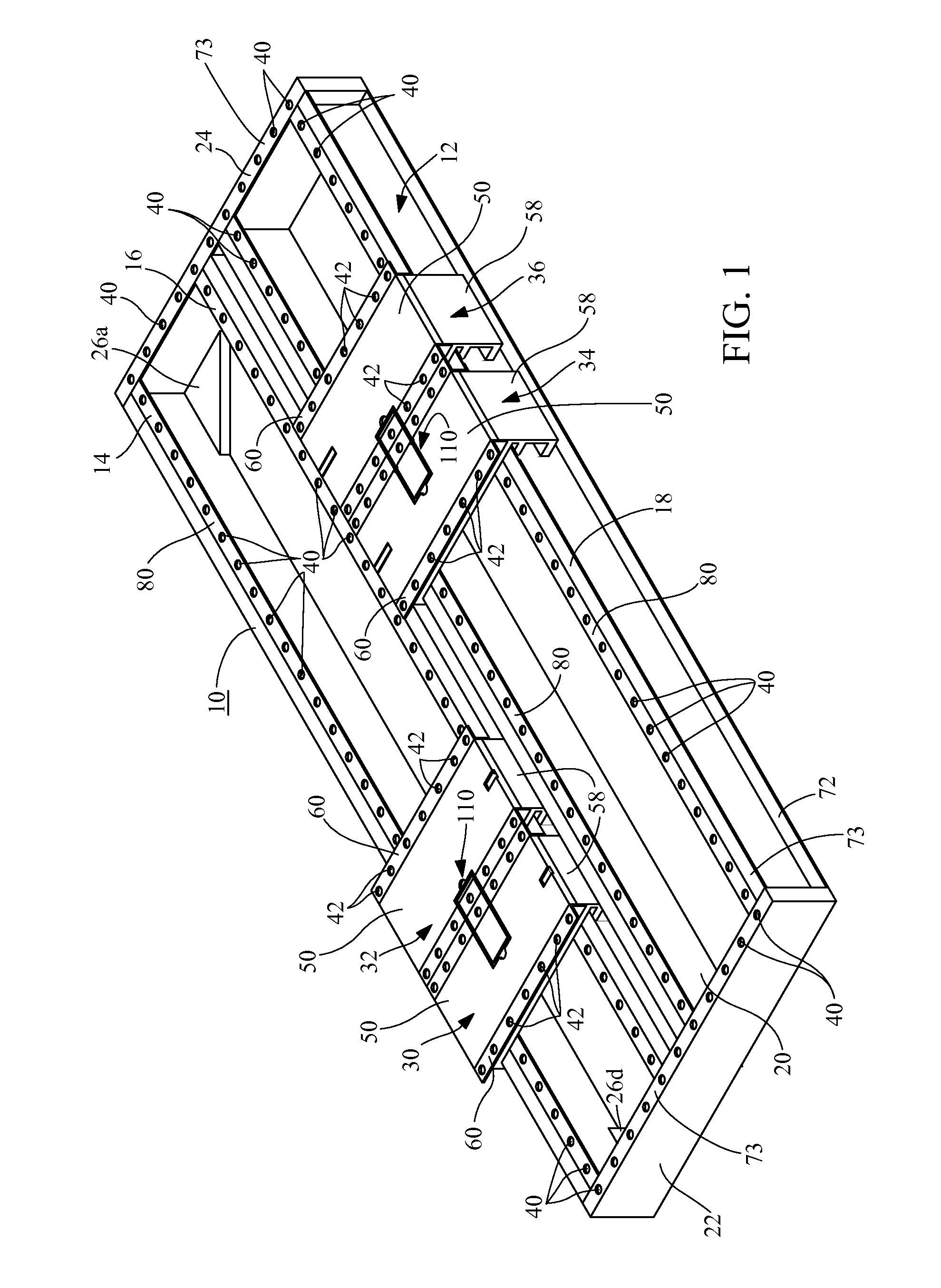 Therapeutic exercise apparatus with multiple selectively interlockable sliding platforms