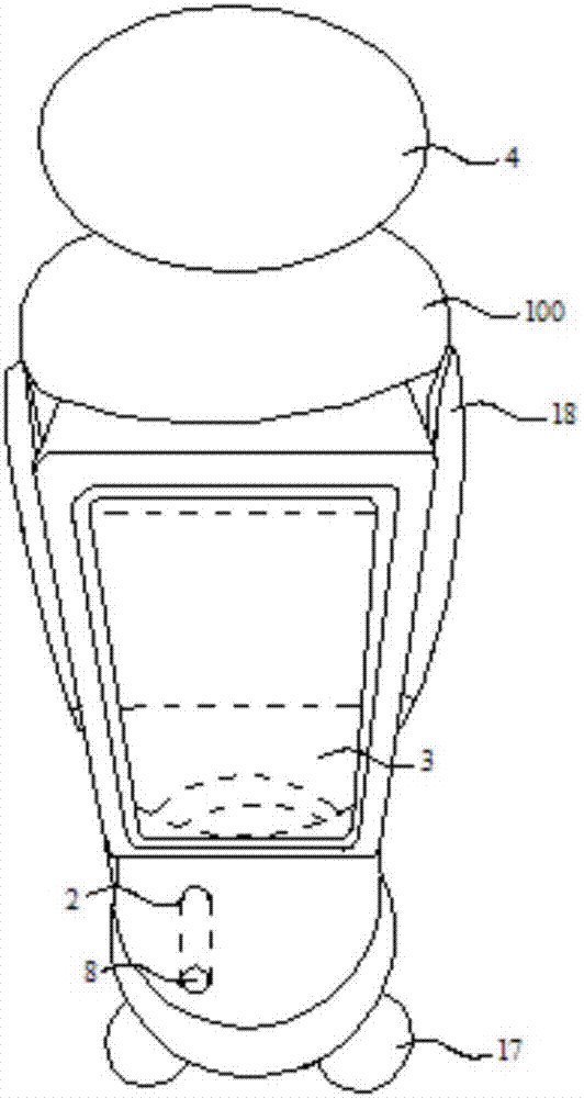 Automated drinking water purification device