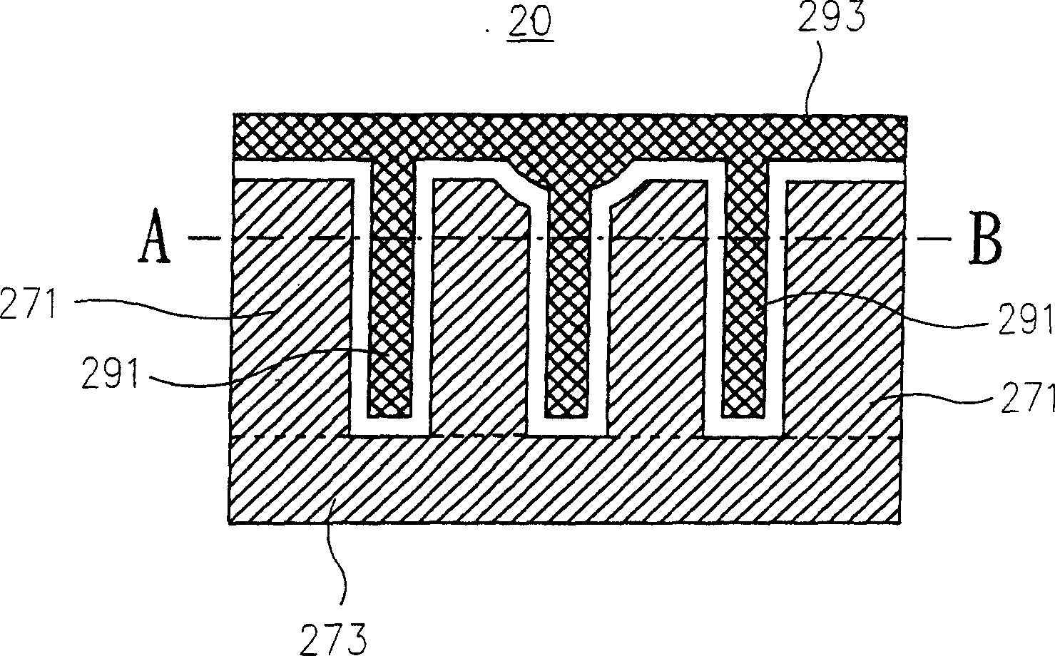 Light-emitting component capable of increasing light-emitting active area