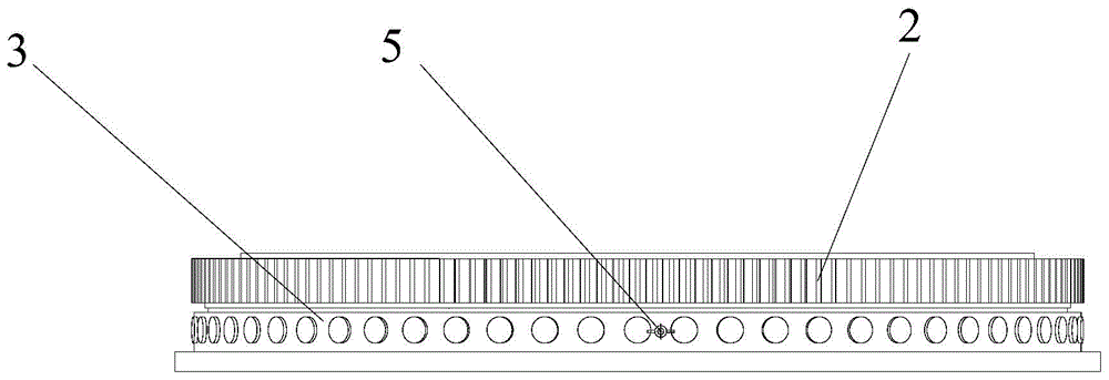 Revolved support assembly and engineering machine therewith