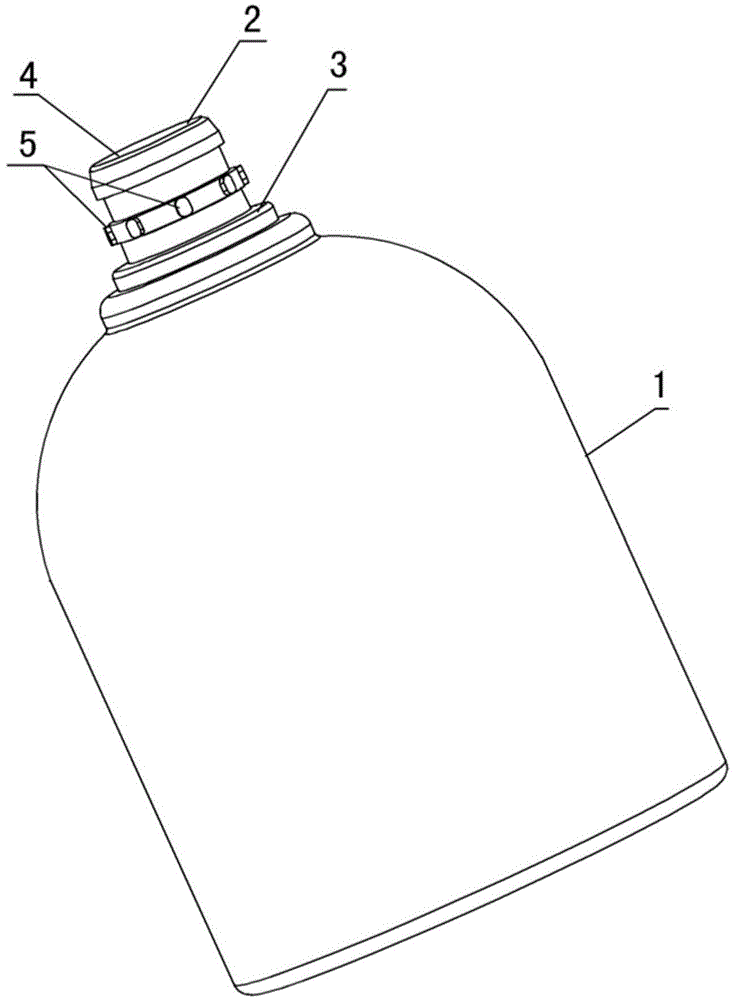 Glass bottle combined inspection gauge of bottle making machine production anti-fake bottle mouths