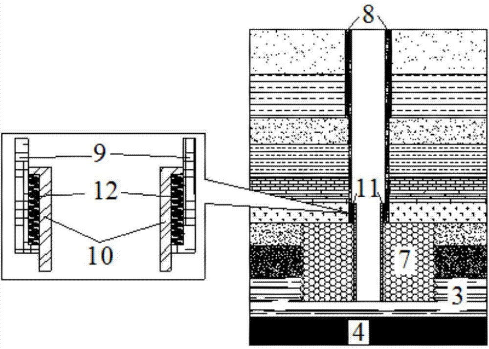Method for improving stability of coal-bed methane surface drill well