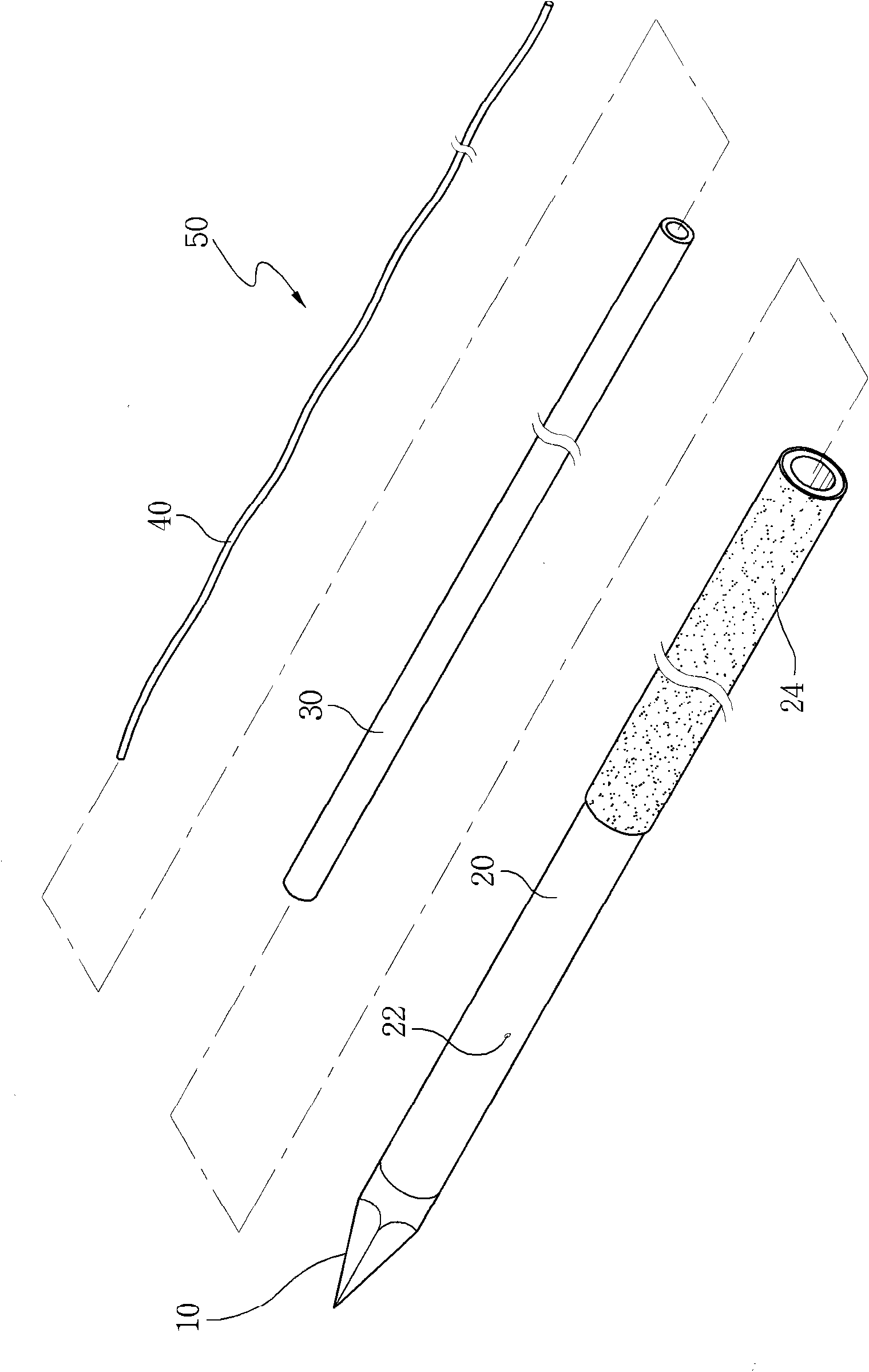 Electrode for radiofrequency tissue