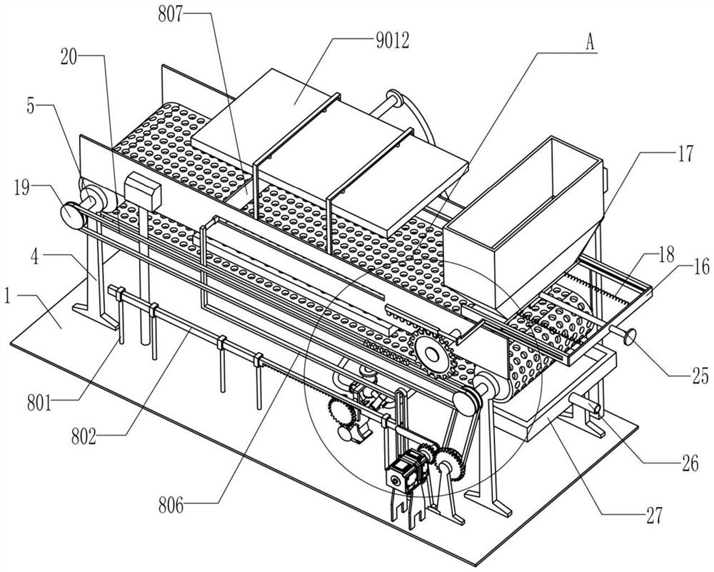 Multi-faceted washing equipment for cullet for glass making