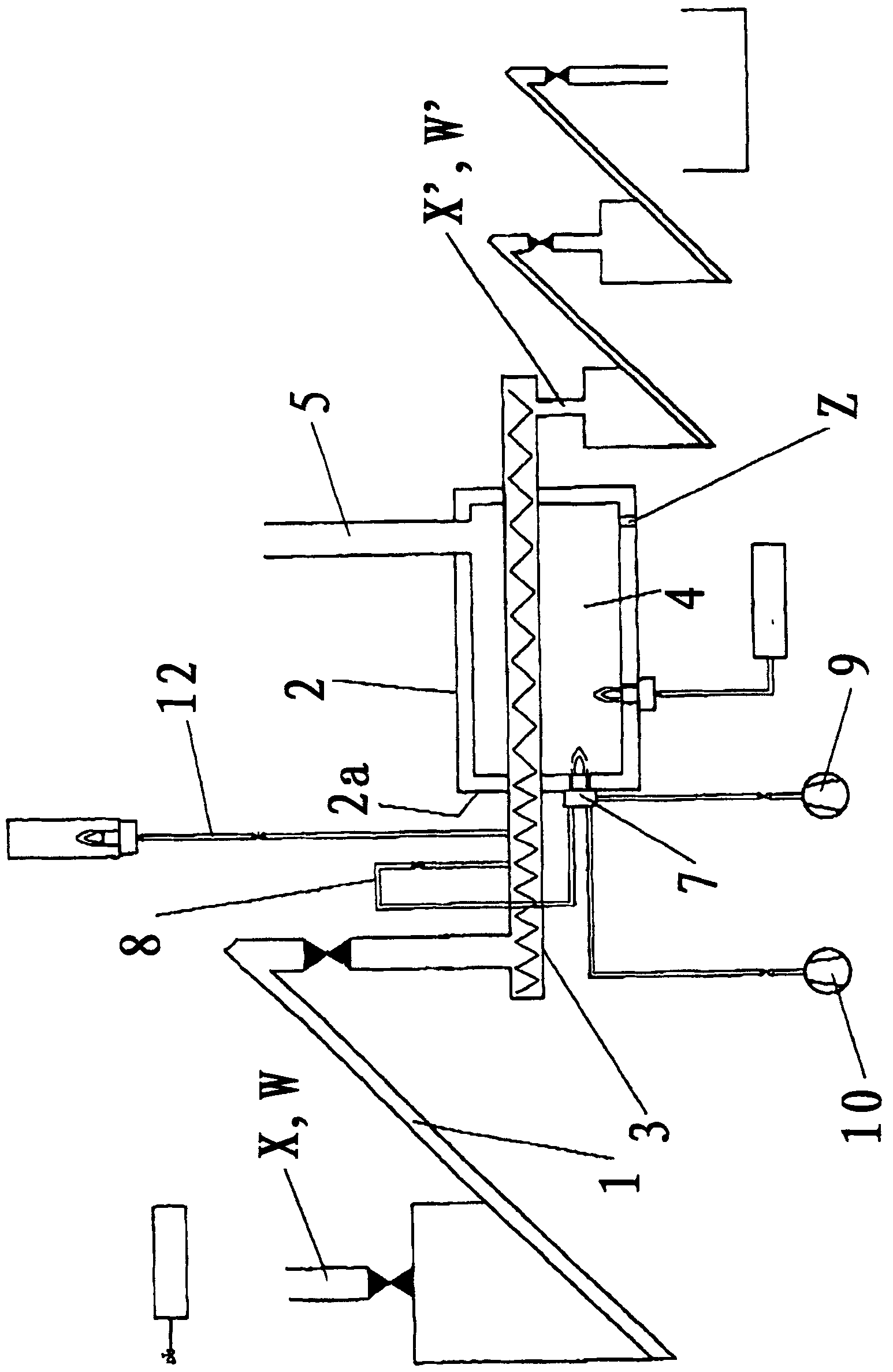 Method for thermal treatment of organic matter of low calorific value