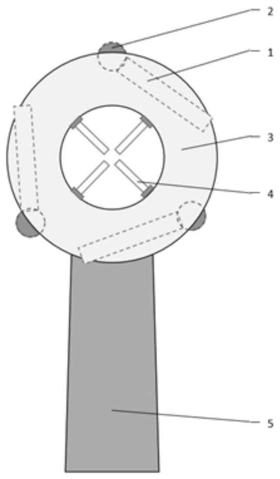 A horizontal axis wind generator set with a foldable wind rotor and a method of using the same