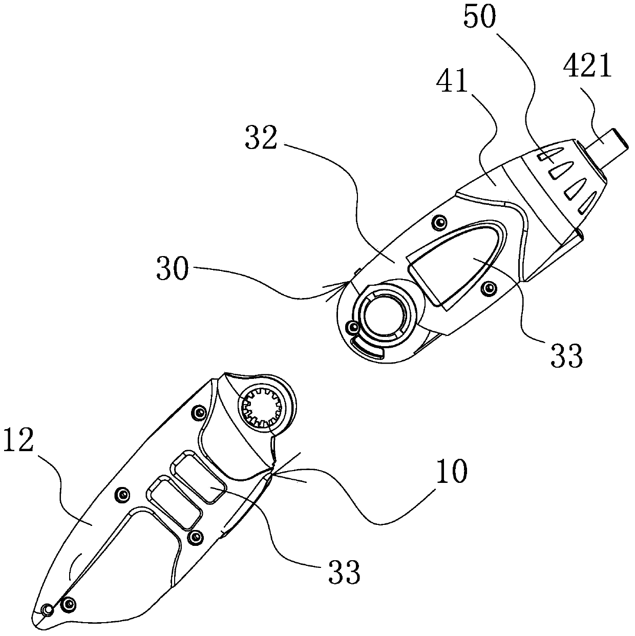 Improved electric screwdriver