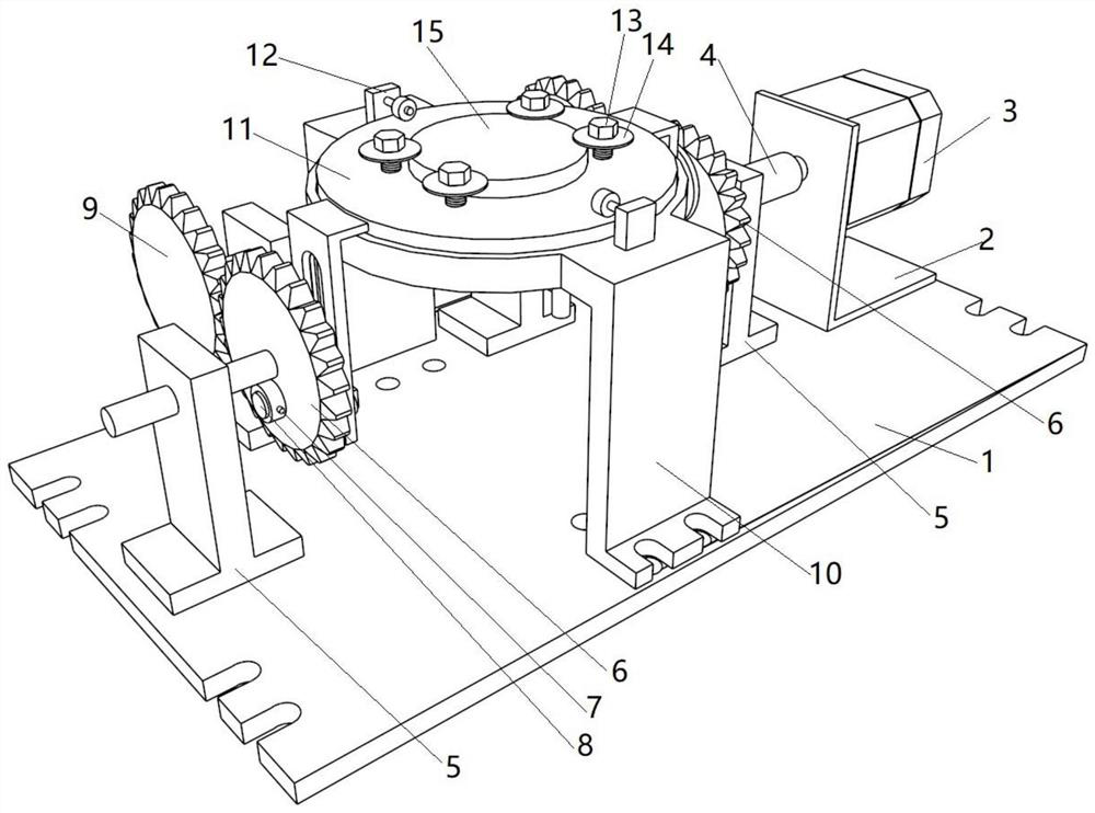 A mechanical twisting platform based on the dual -bearing wheel module