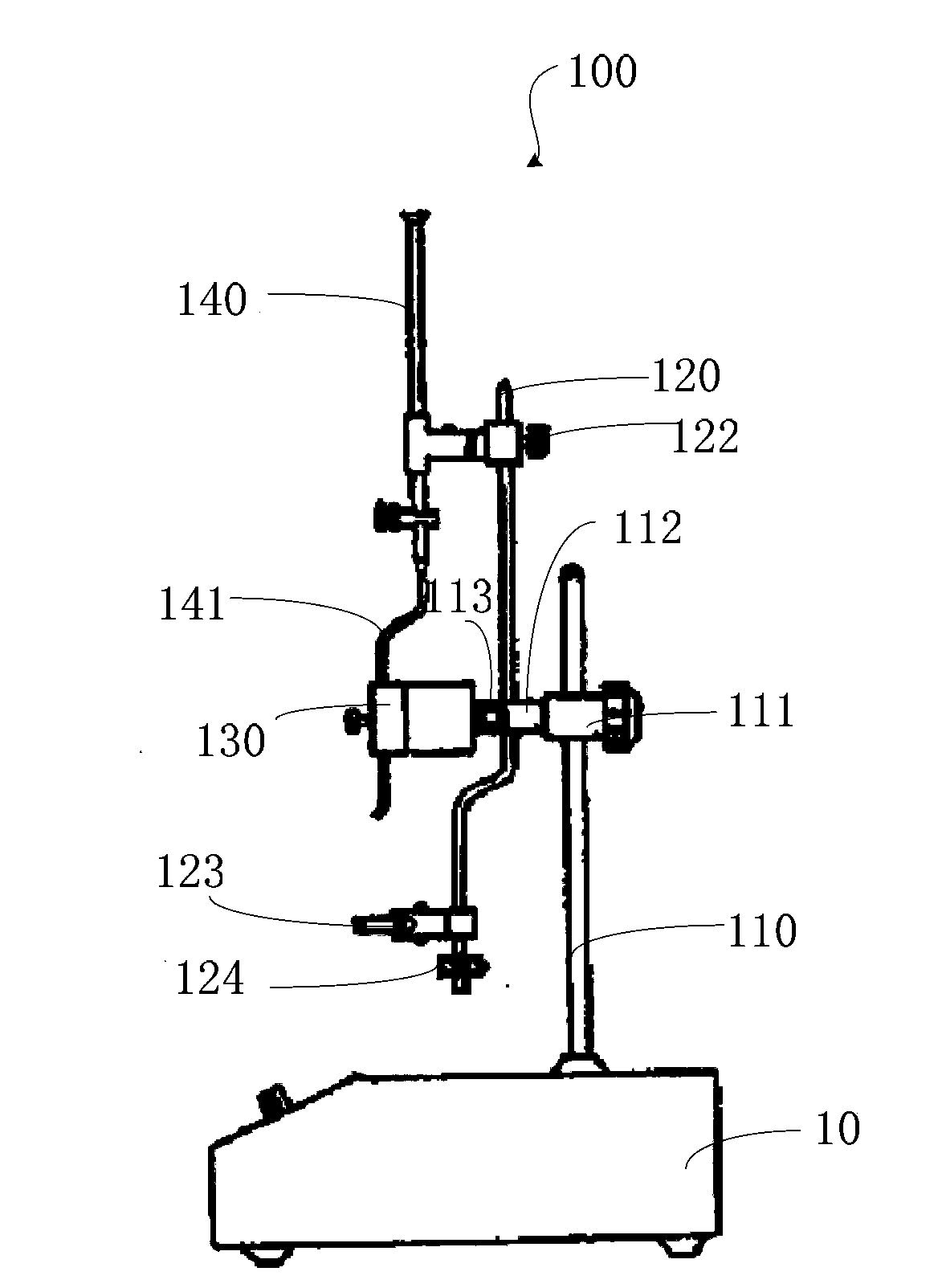 Titrating device of potentiometric titrator