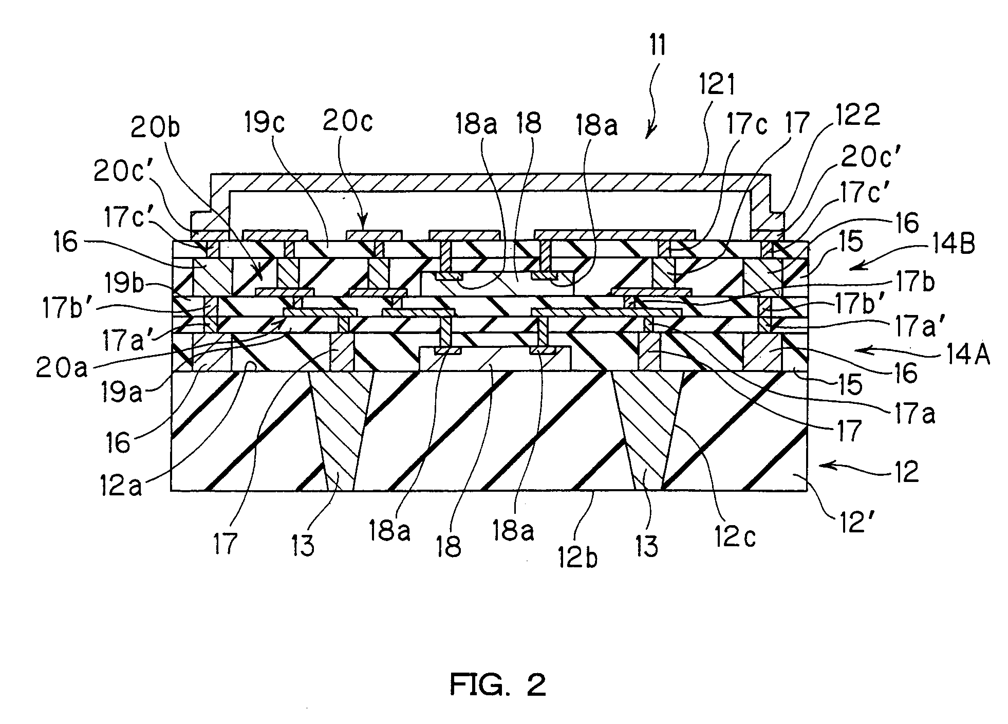 Electronic device and production method thereof