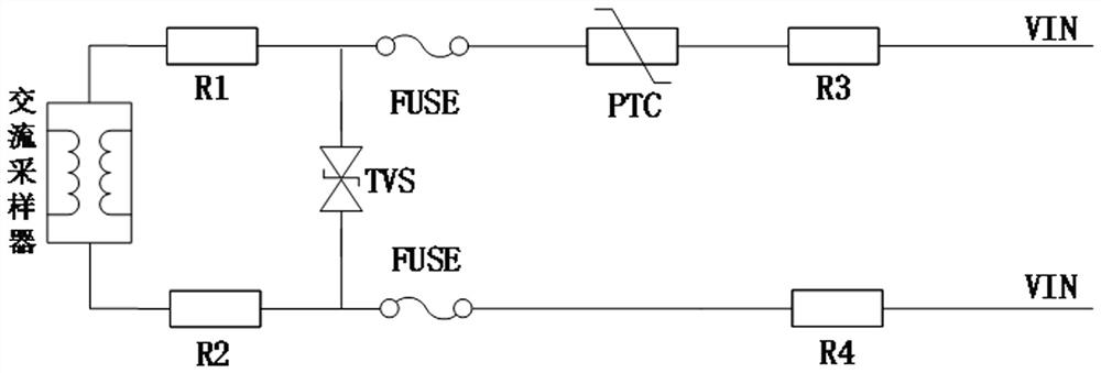 Railway signal external power grid monitoring device based on DSP chip