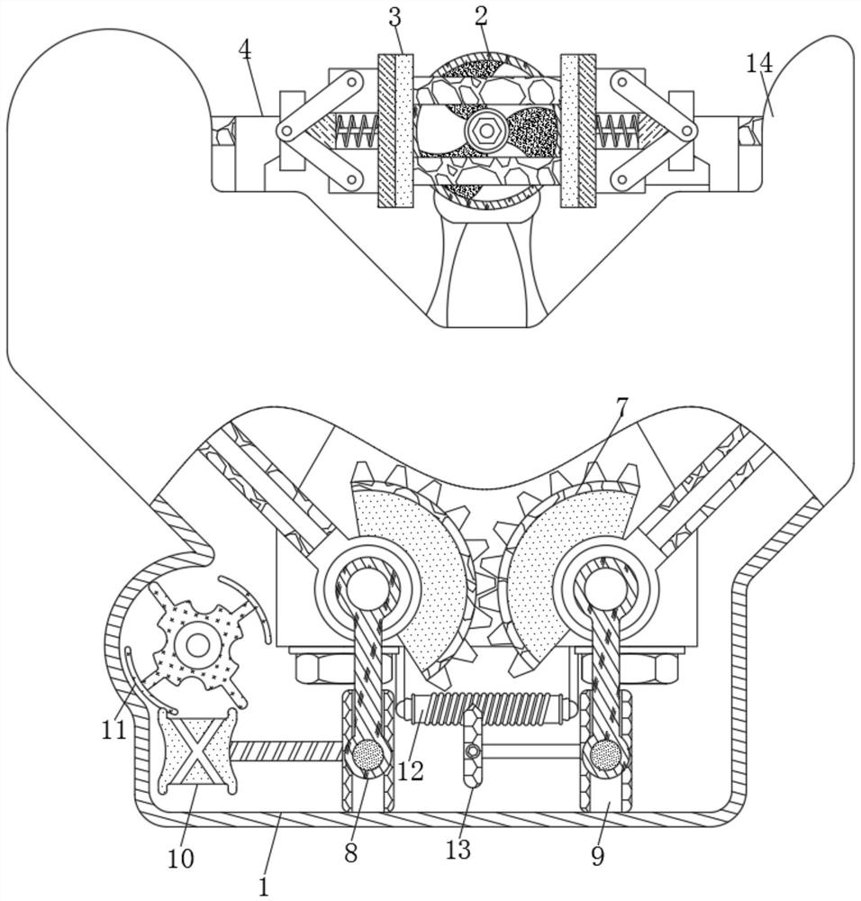 Chip detection auxiliary device capable of solving problems of high possibility of burnout and single detection surface