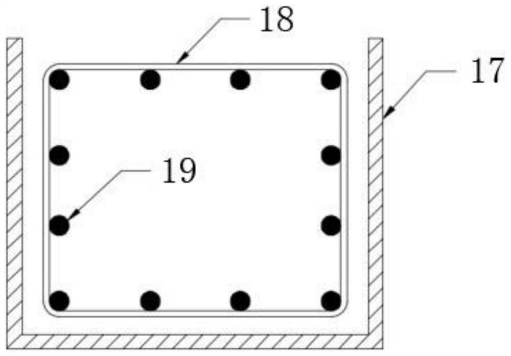 Concrete intercepting device and using method thereof