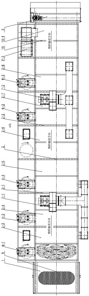 Tunnel-type hot-air tobacco-leaf-conditioning process and device used in process