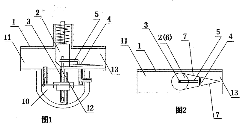 Trapped vortex tail wing carburetor of throttle