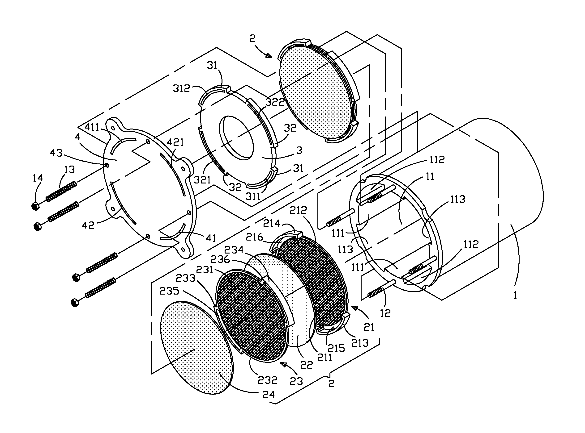 Fuel cell assembly structure