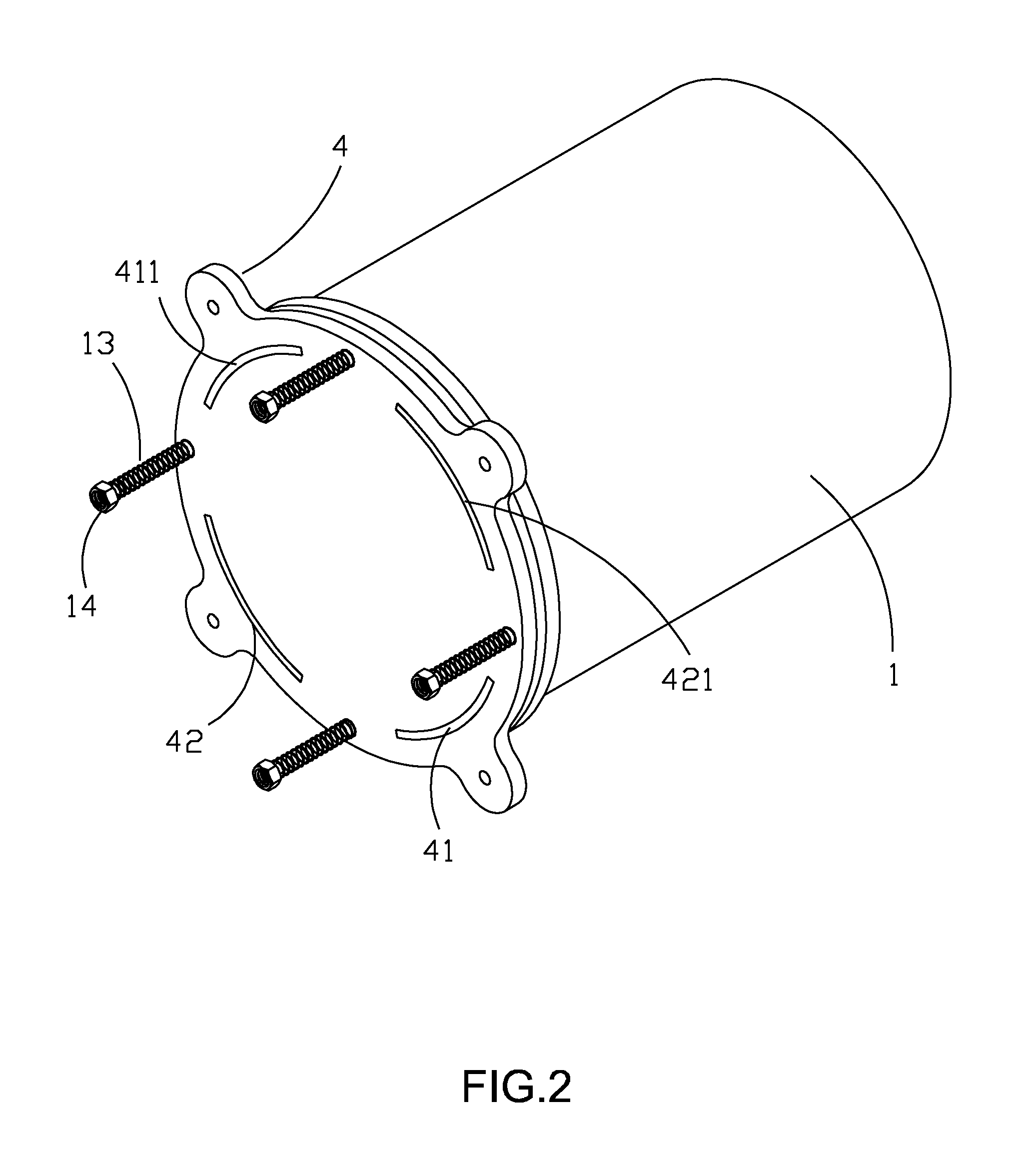 Fuel cell assembly structure