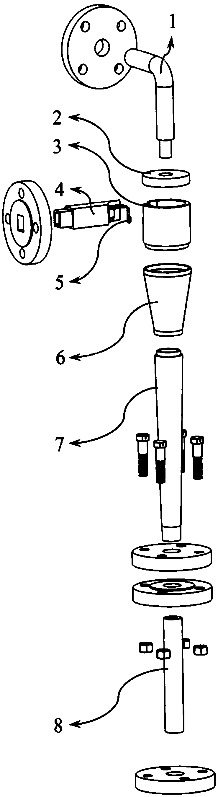 Tangential inlet capable of achieving twice separation and single-stage oil-water cyclone separator