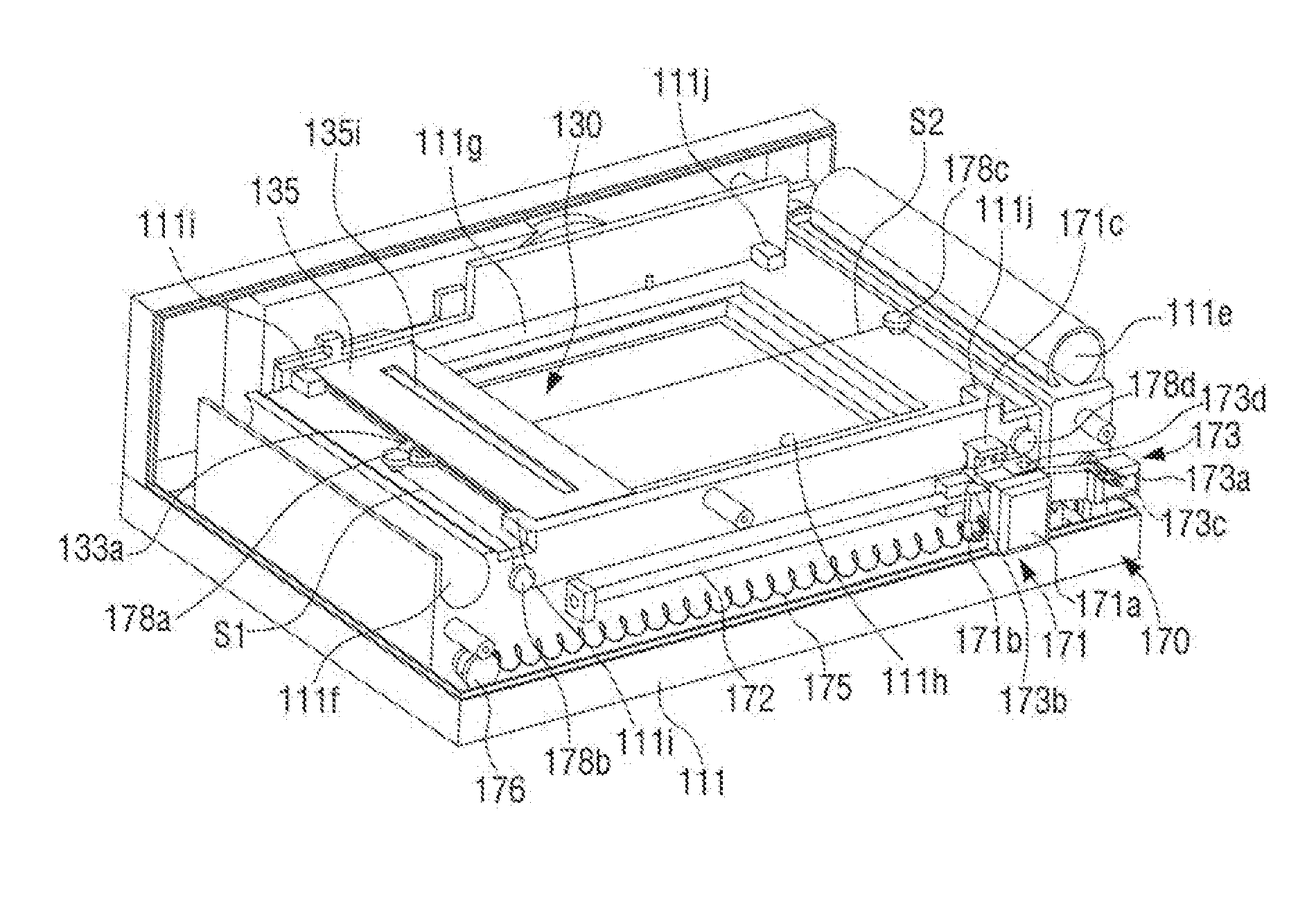 Portable image-forming device