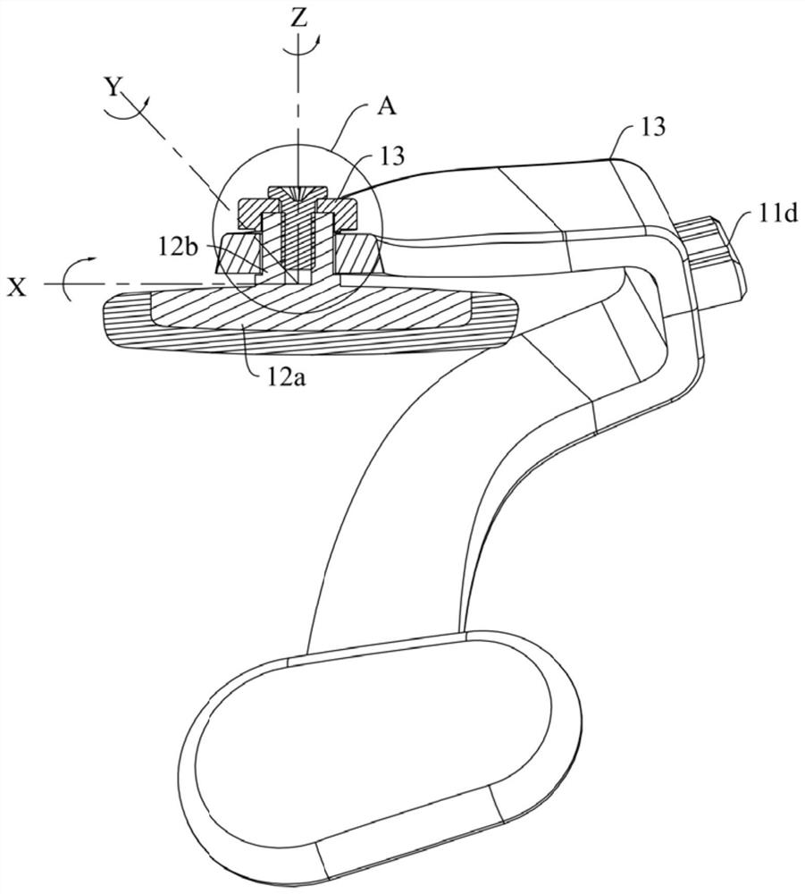 Nose pad assembly and head-mounted device