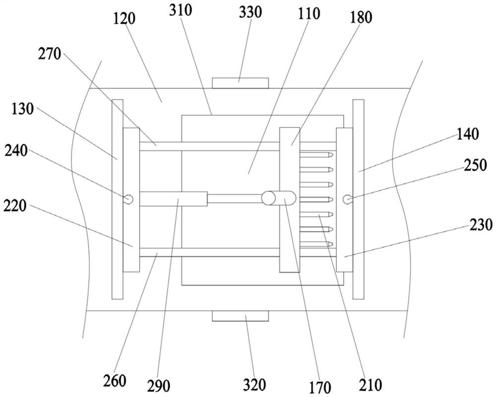 Down filling device of down jacket