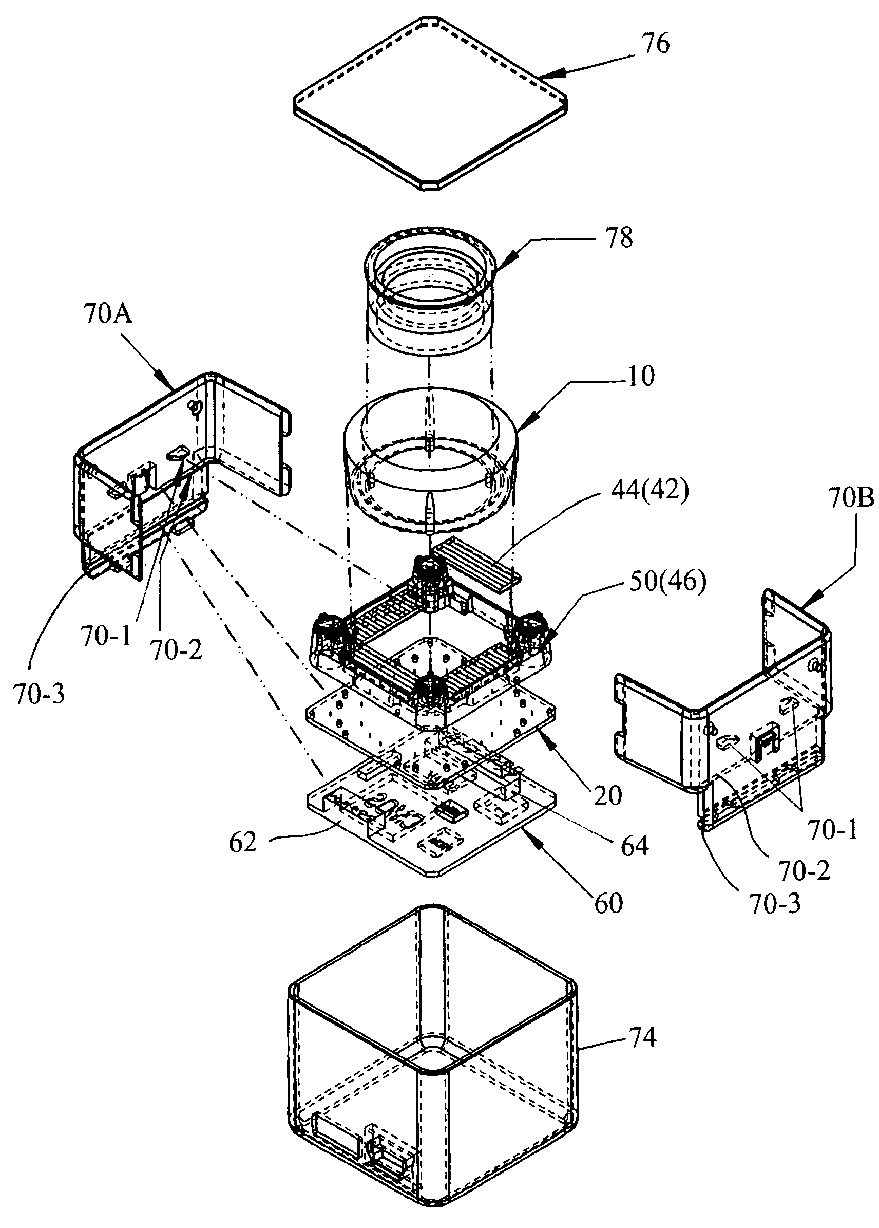Image capturing apparatus having an image capturing system disposed close to an illumination system